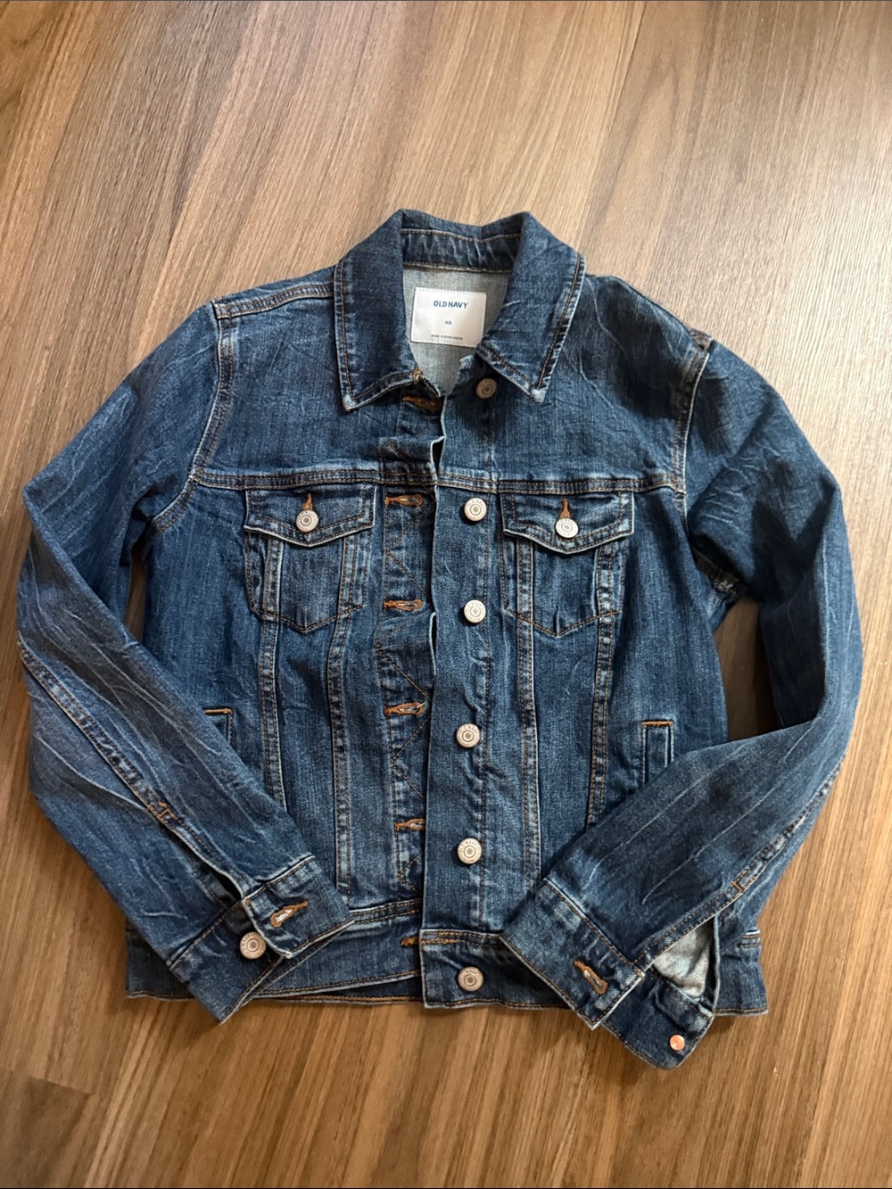 Old Navy Dark Blue Denim Jacket